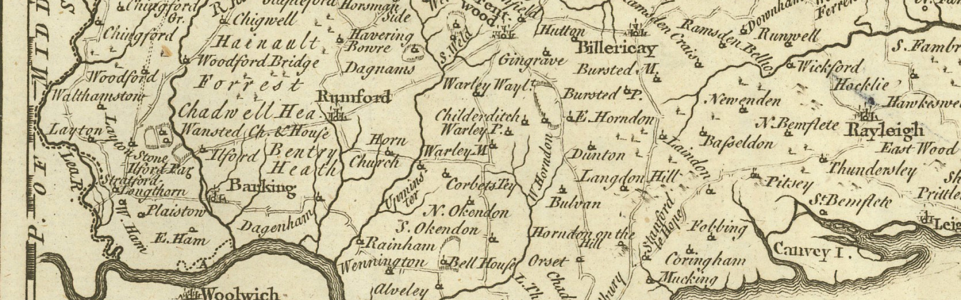 Map of Essex