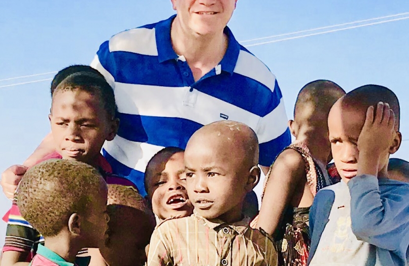 Andrew in Tanzania