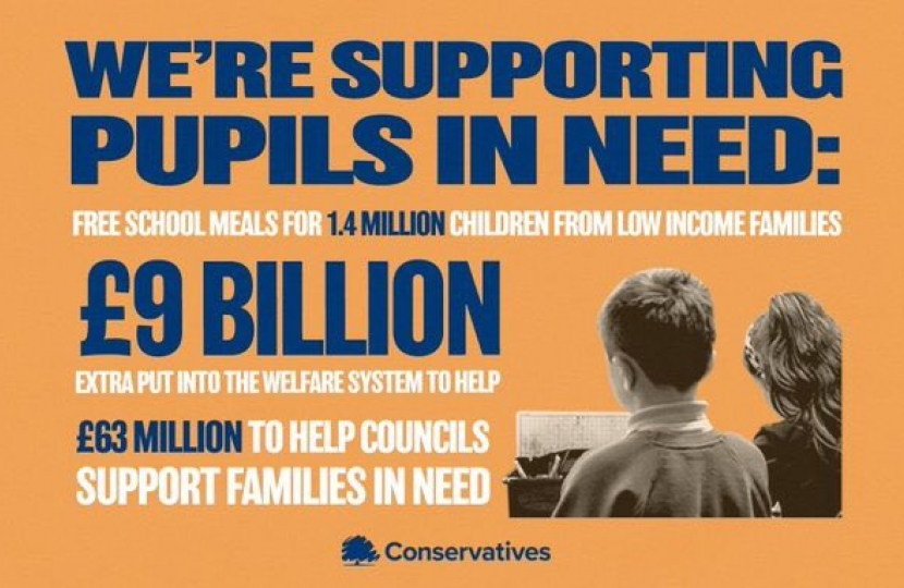 Conservative Help for Pupils In Need