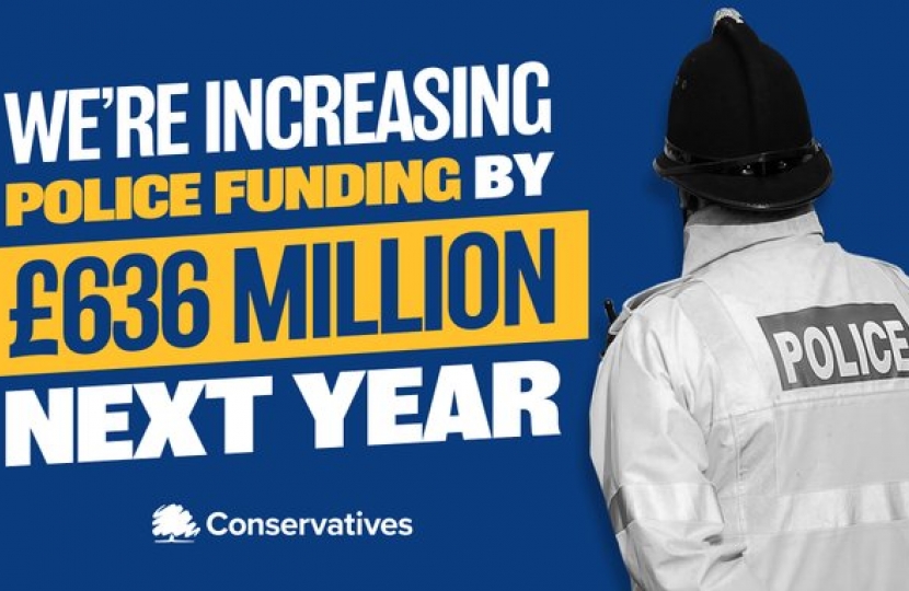 Police funding increase