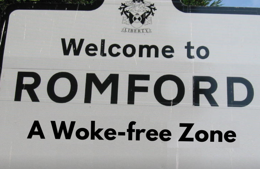 Welcome Sign to Romford
