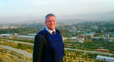Andrew in Afghanistan